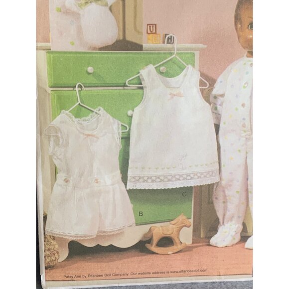 Vogue Doll Pajamas and Undergarments Teresa Layman Pattern 7759 - uncut - Picture 2 of 9